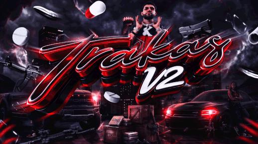 Discovery splash banner for TRAKAS V2 Discord server