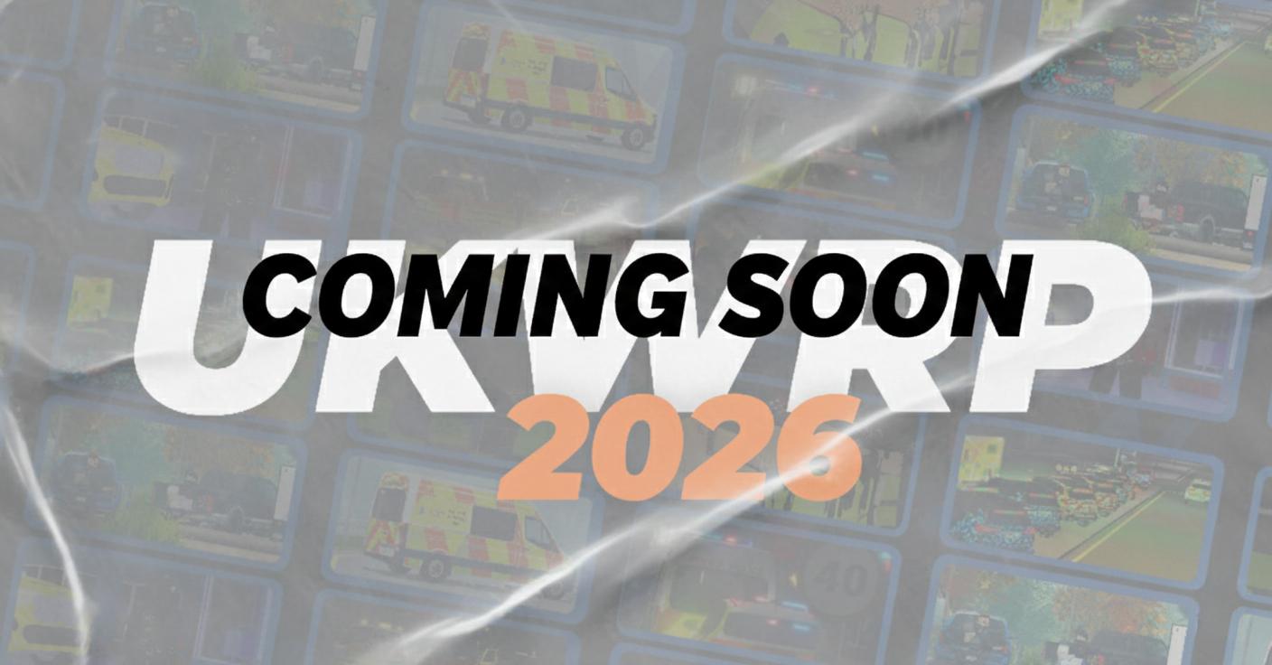 Discovery splash banner for UKWRP 2026 | UK London Westminster Roleplay Discord server