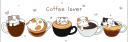 Discovery splash banner for Kitty Café 🐾 || SFW || NTOX Discord server
