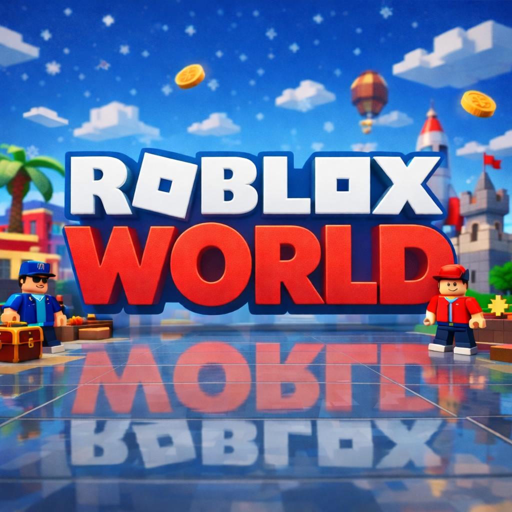 Discovery splash banner for Roblox World Community Server・Rewards, Updates, Giveaways, & More! Discord server