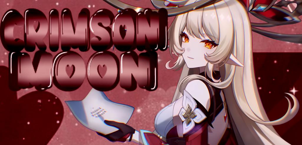 Discovery splash banner for ◞ 💘 Crimson Moon Discord server