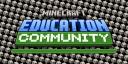 Discovery splash banner for Minecraft Education Community Support Center Discord server