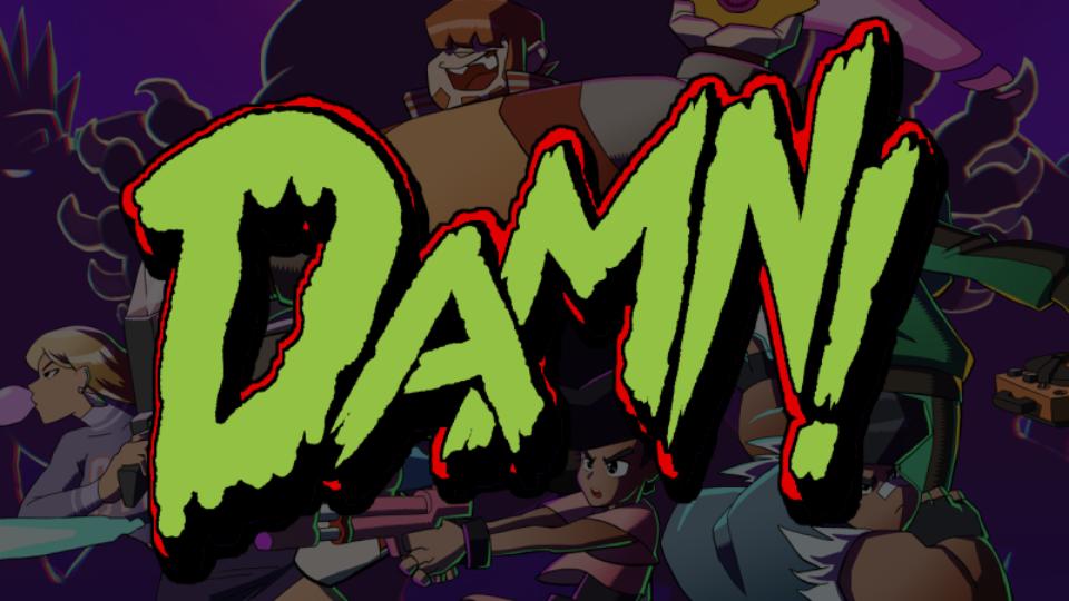 Discovery splash banner for DAMN! Discord server