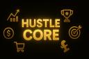 Discovery splash banner for Hustle Core Discord server