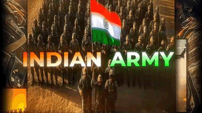 Discovery splash banner for Indian Army Discord server