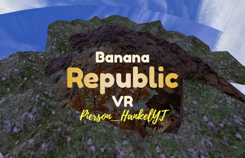 Discovery splash banner for Banana Republic VR (ON APPLAB) Discord server