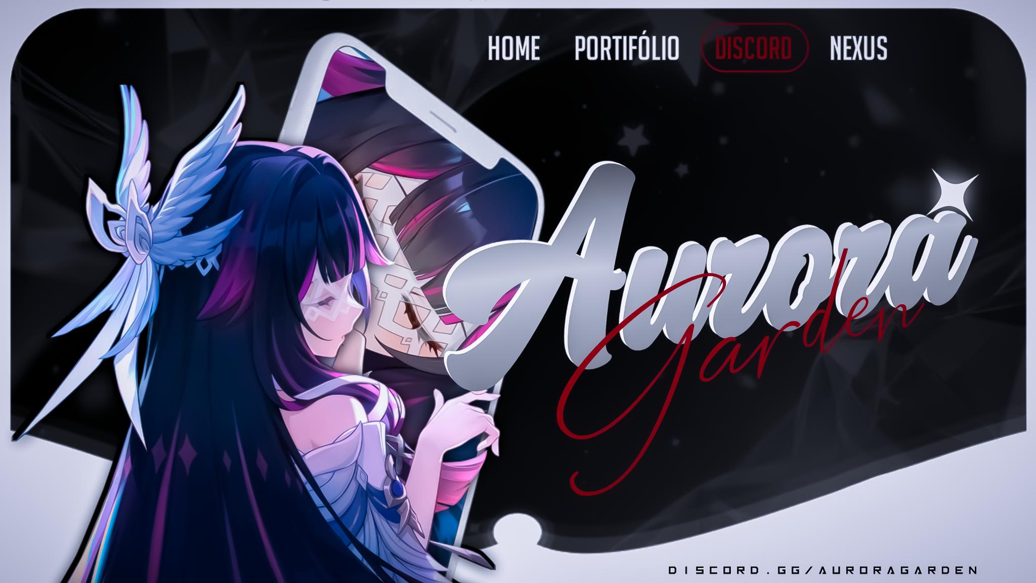 Discovery splash banner for Aurora Garden | 2x Daily โข #2K Discord server