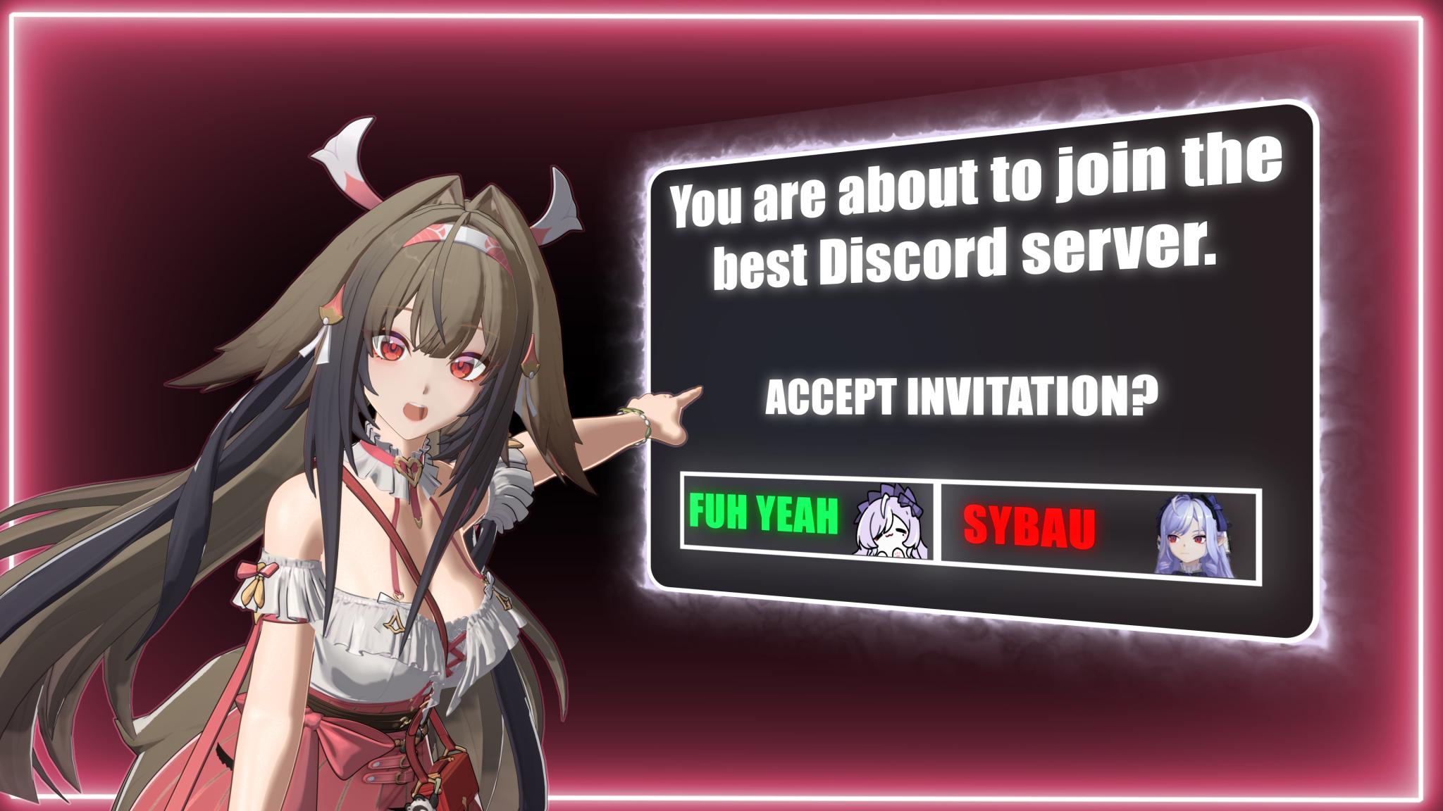 Discovery splash banner for Helado's Server (for all ZZZ fans) Discord server