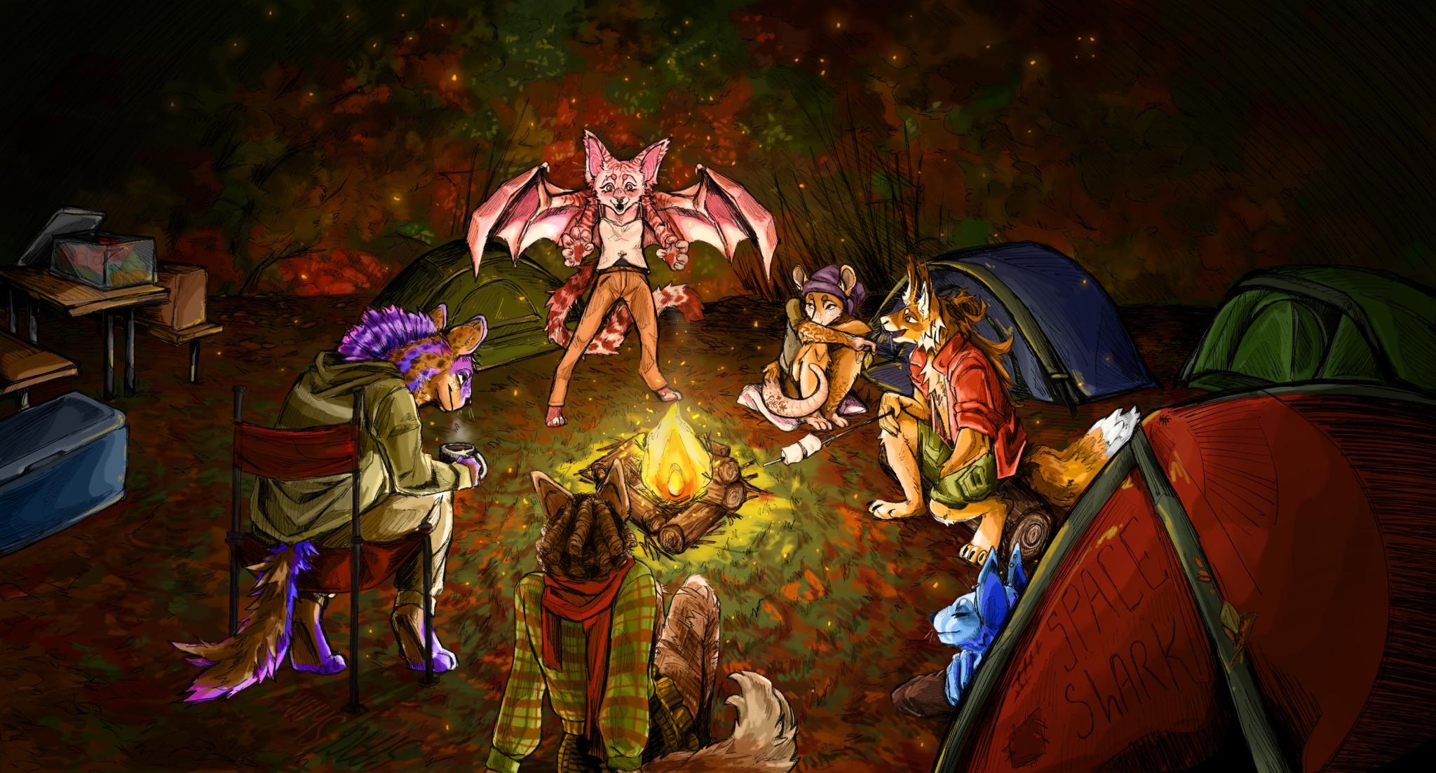 Discovery splash banner for Atomic Lounge Discord server