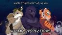 Discovery splash banner for Atomic Lounge Discord server