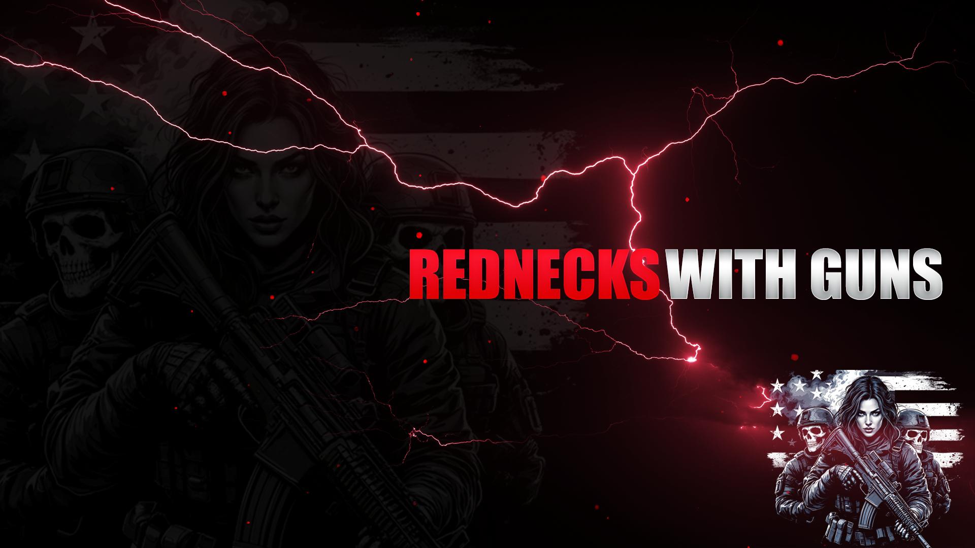 Discovery splash banner for REDNECKS WITH GUNS Discord server