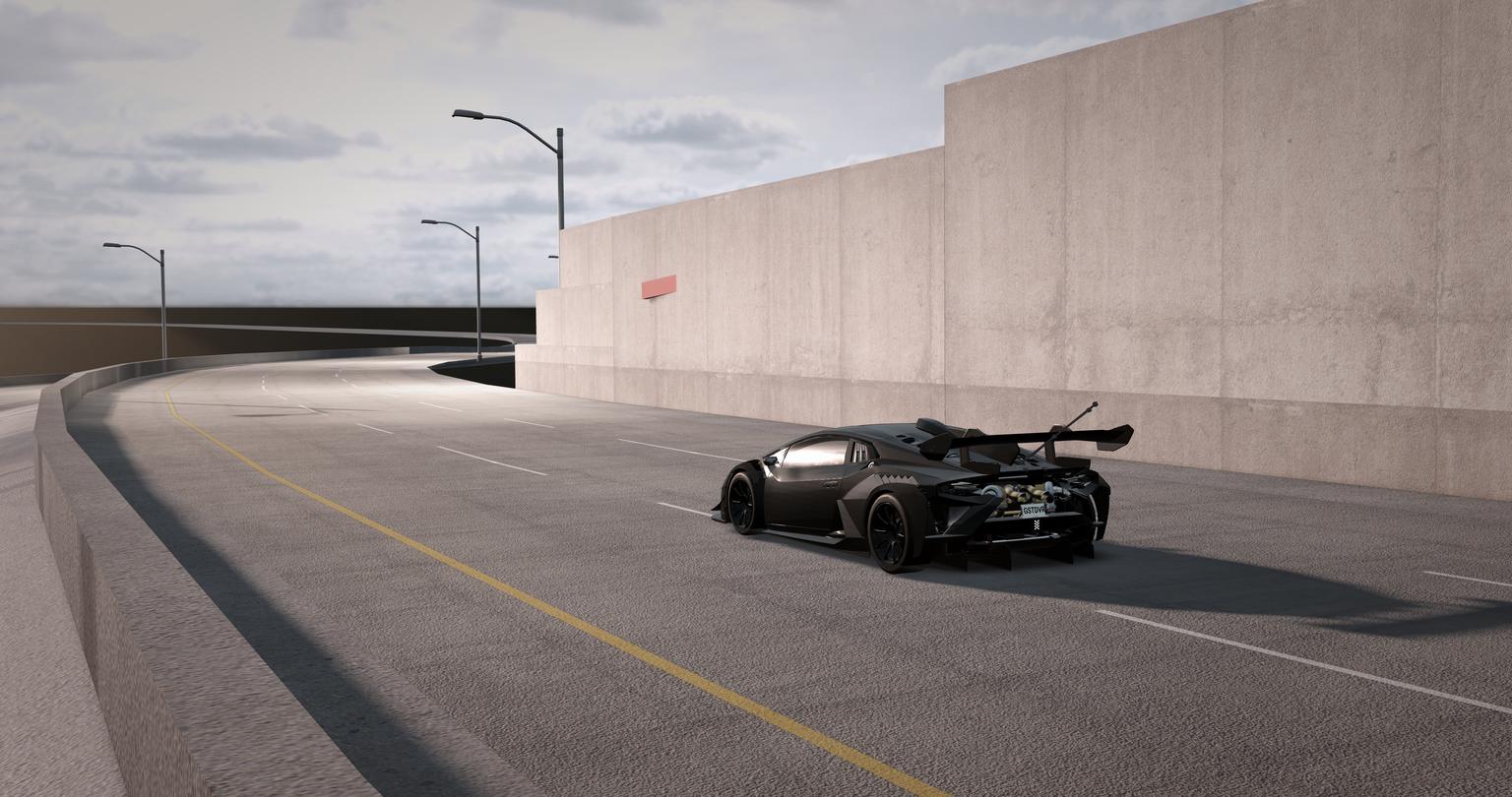 Discovery splash banner for Ghost Driver Roblox | Community Discord server