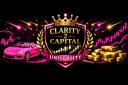 Discovery splash banner for Clarity 2 Capital Trading Discord server