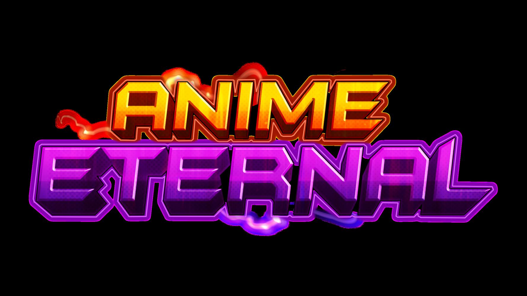 Discovery splash banner for Anime Eternal Simulator Discord server