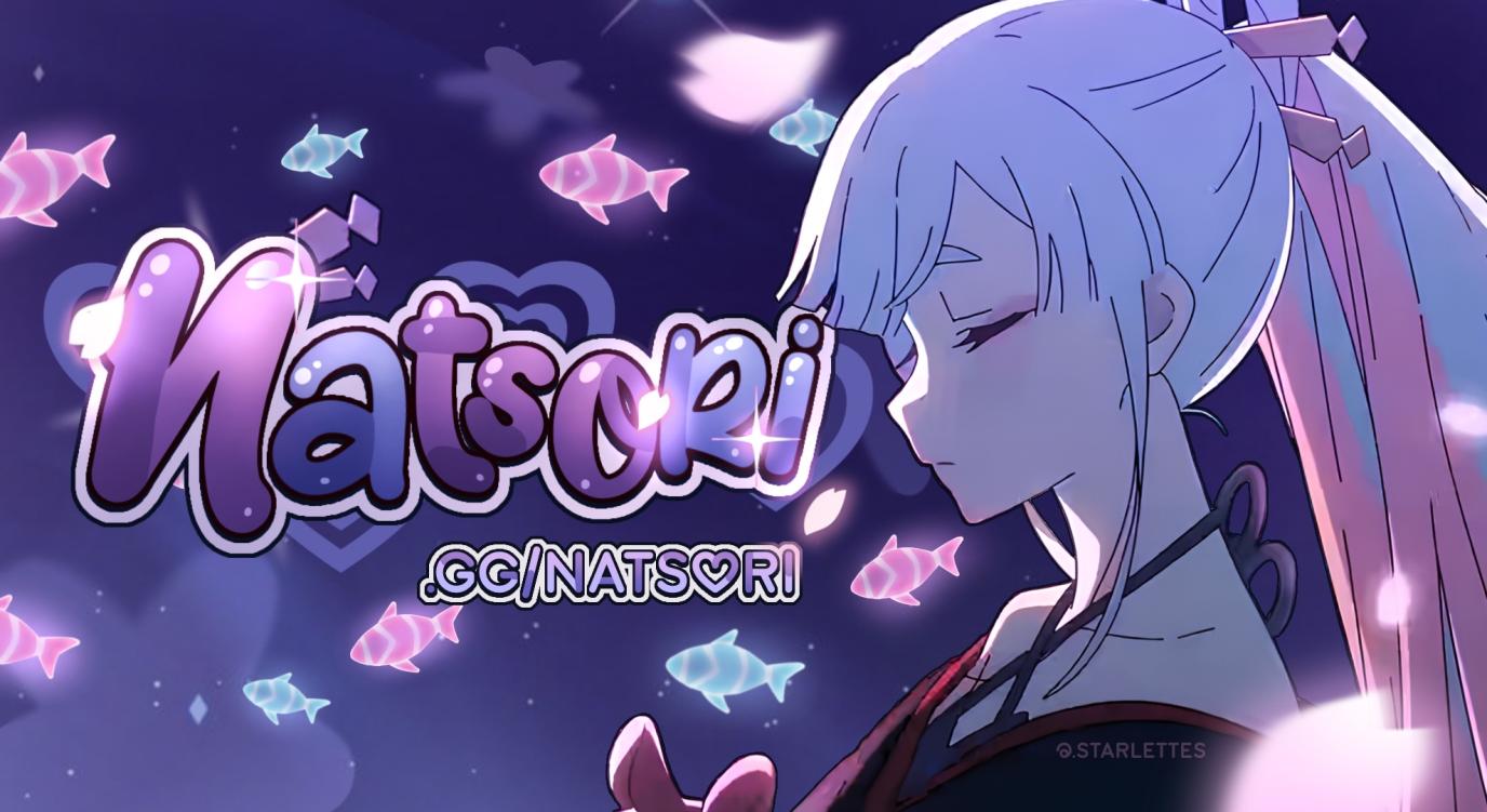 Discovery splash banner for ⁺ ₊﹒🥢﹕Natsori ☆ Decor ☆ Social ☆ Giveaways ☆ Stox Discord server