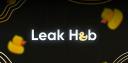 Discovery splash banner for Leak Hub™ Discord server