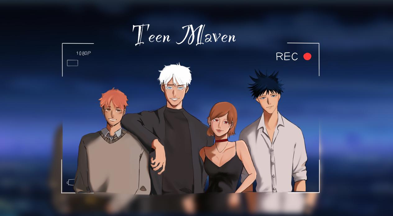 Discovery splash banner for Teen Maven | Hangout • Teen • Social • Chill Discord server