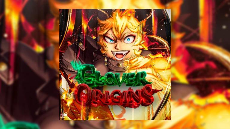 Discovery splash banner for Clover Origins Discord server