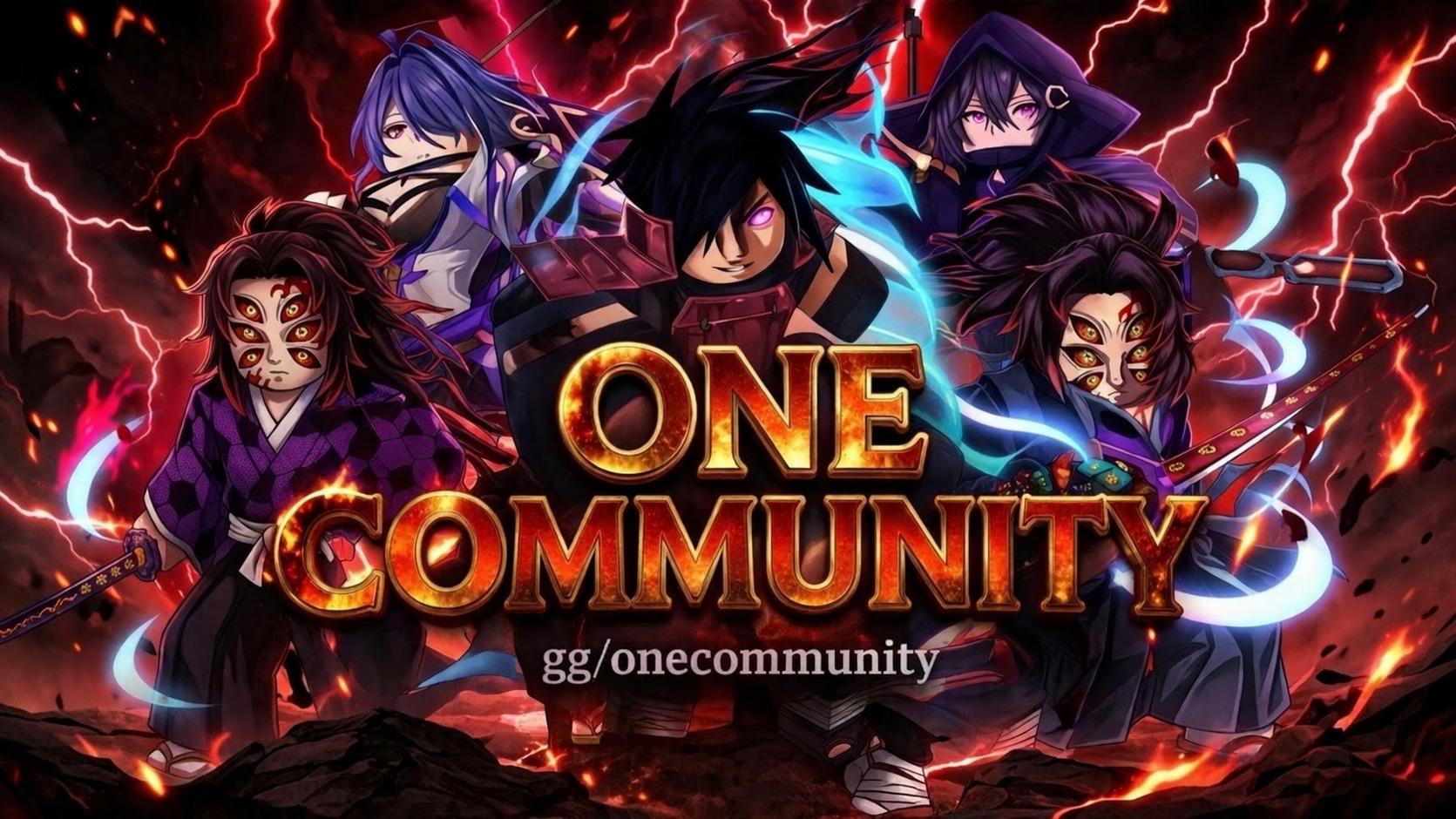 Discovery splash banner for ✨One Community |SAB & SAILOR PIECE 💎 Discord server
