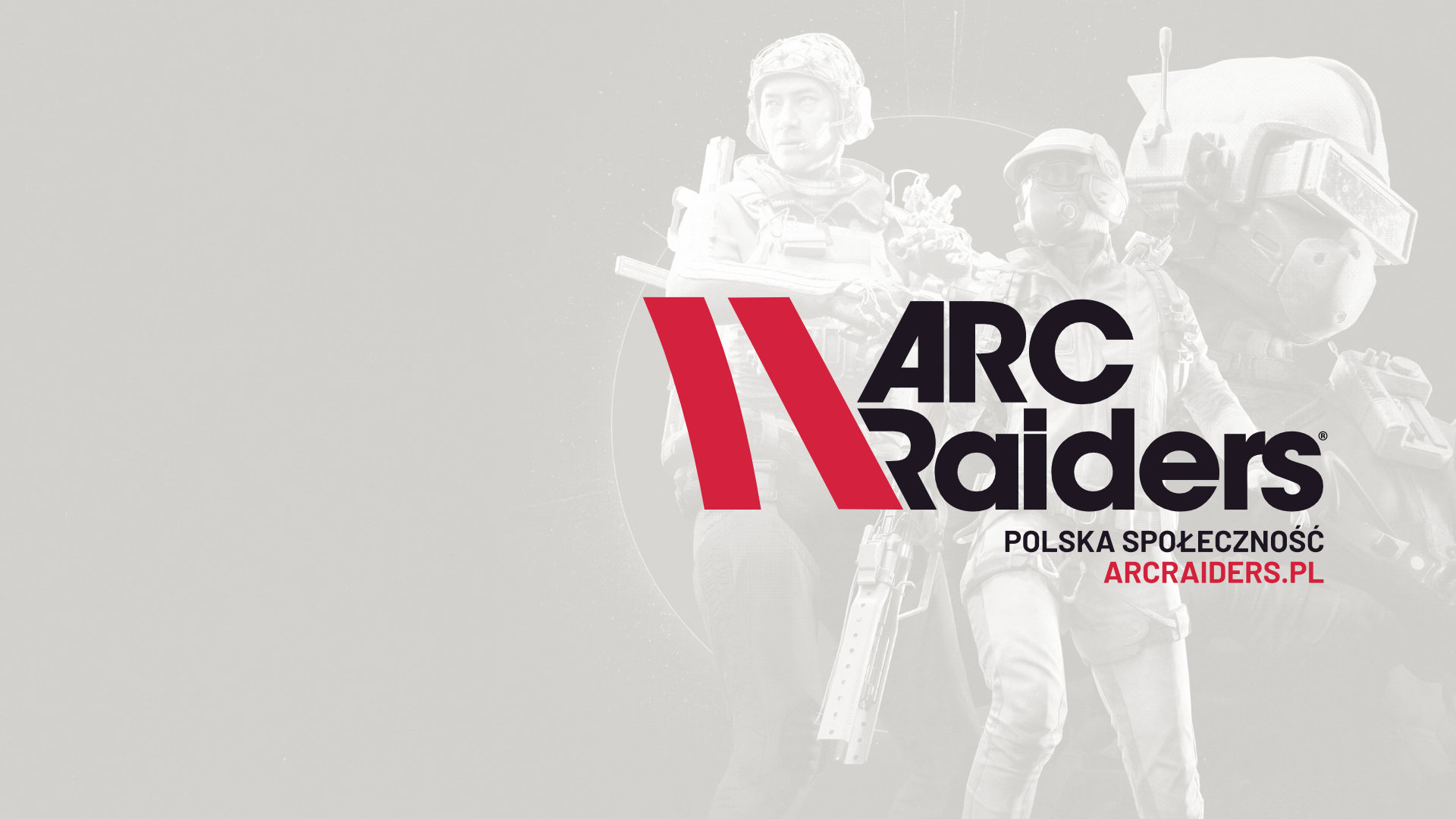 Discovery splash banner for ARC Raiders Polska Discord server