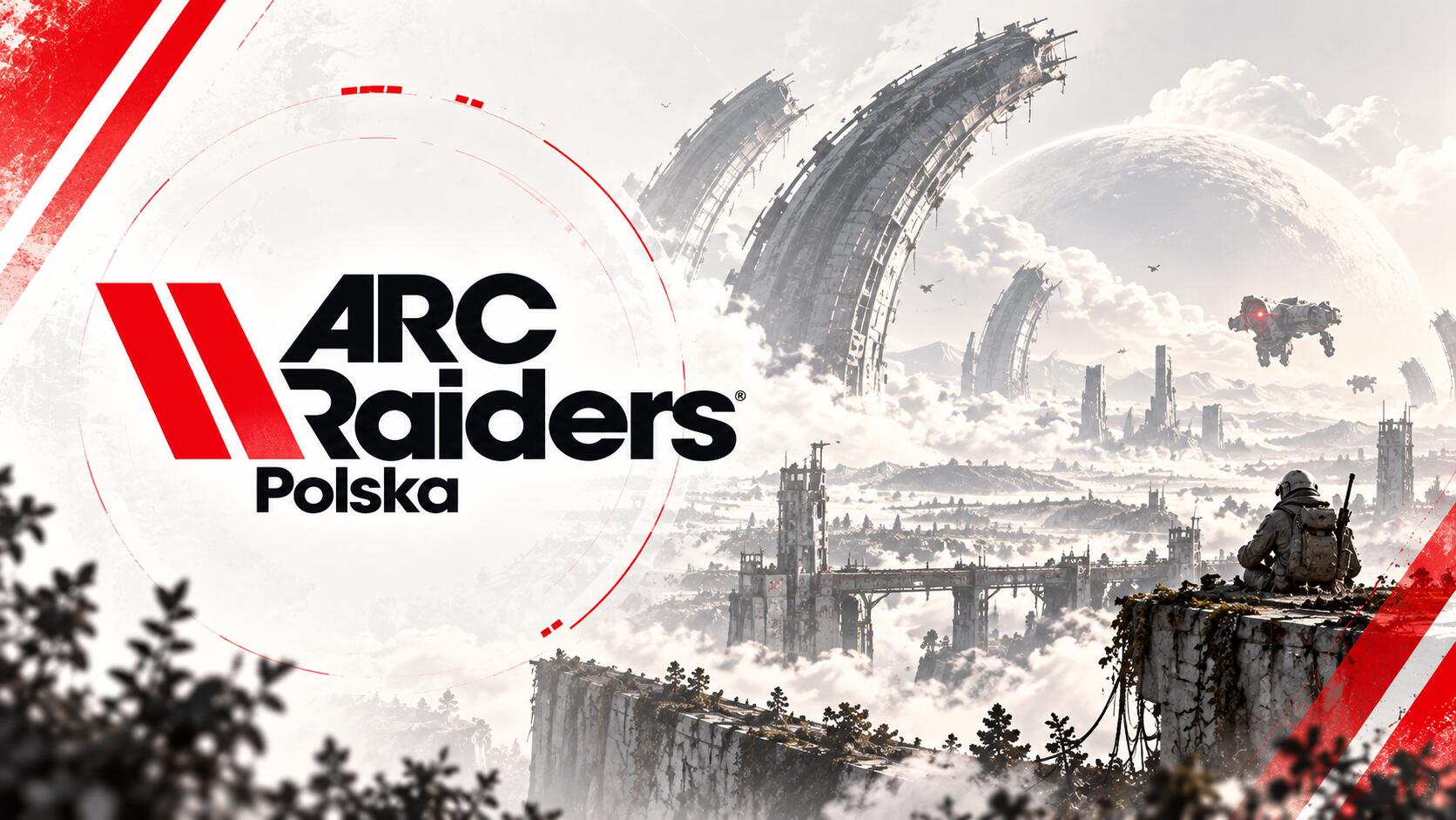 Discovery splash banner for ARC Raiders Polska Discord server