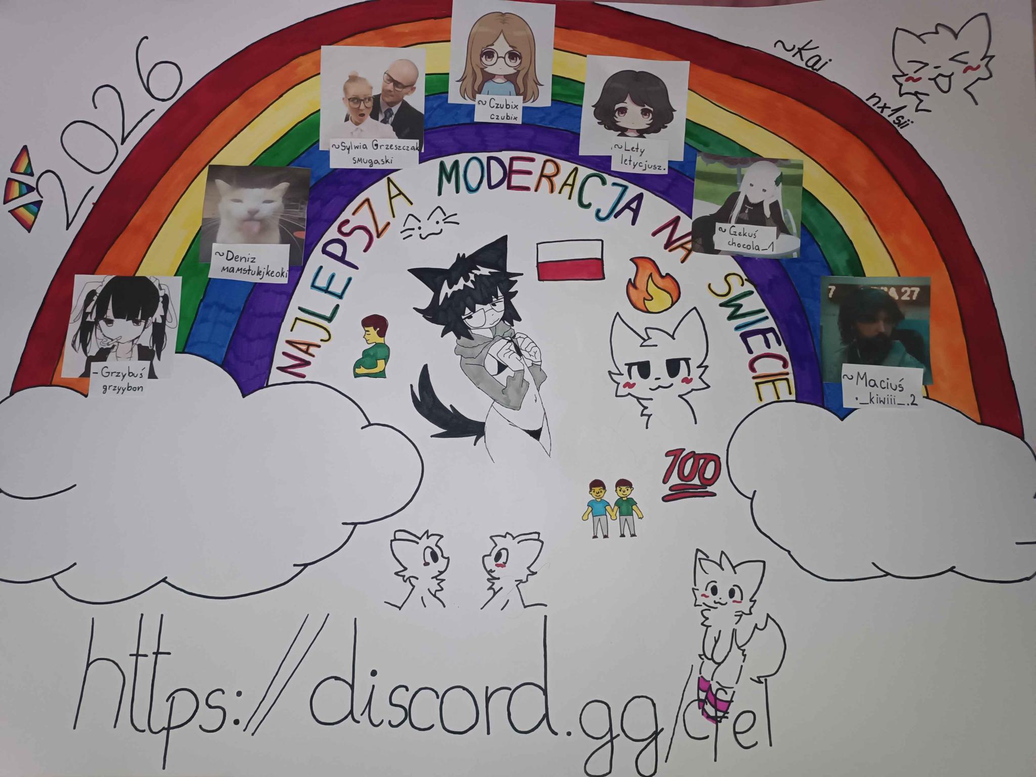 Discovery splash banner for CWEL community 🌷🌸 Discord server