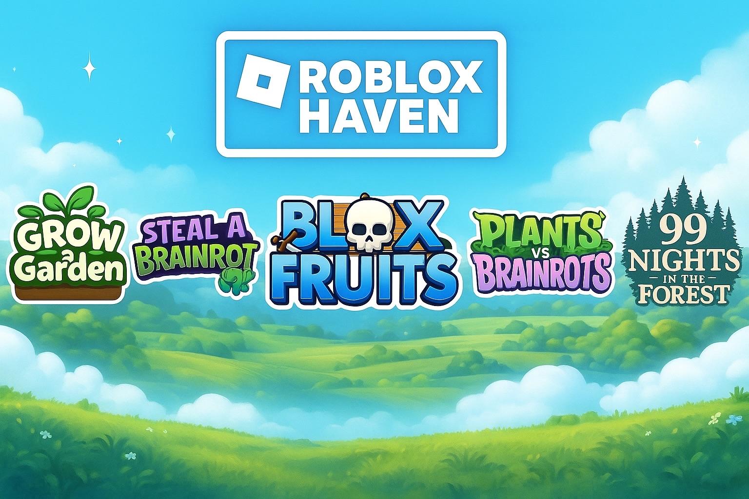 Discovery splash banner for Roblox Haven | We Wish You A Merry Christmas Discord server