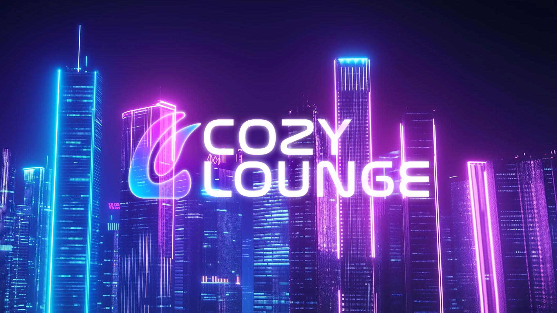 Discovery splash banner for Cozy Lounge🍹| Chill・VC・Social・Fun・Hangout・Safe・Anime・Emojis・Gaming・Voice・Memes Discord server