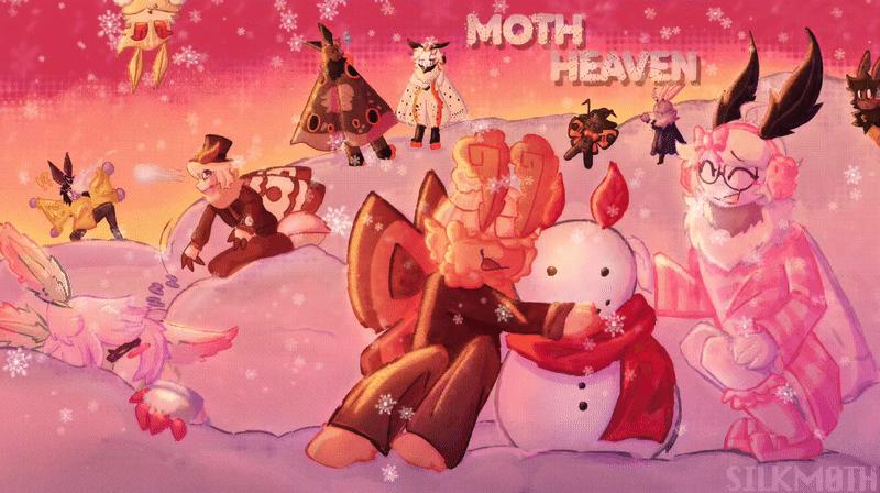 Discovery splash banner for MOTH HEAVEN Discord server