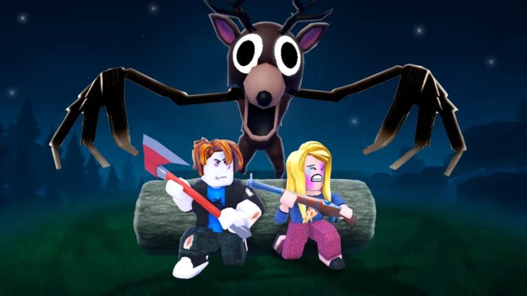 Discovery splash banner for 99 Nights in the Forest Discord server