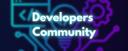 Discovery splash banner for Developers Discord server
