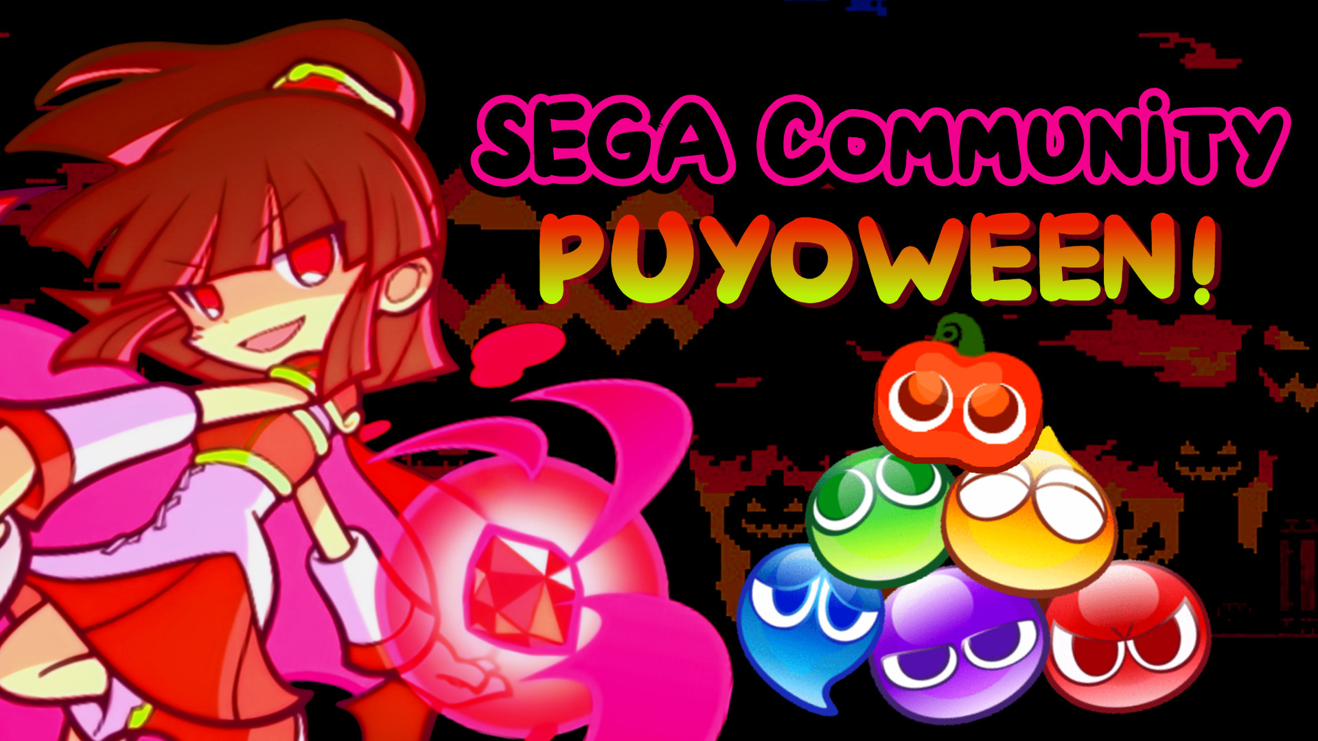 Discovery splash banner for SEGA Community Discord server
