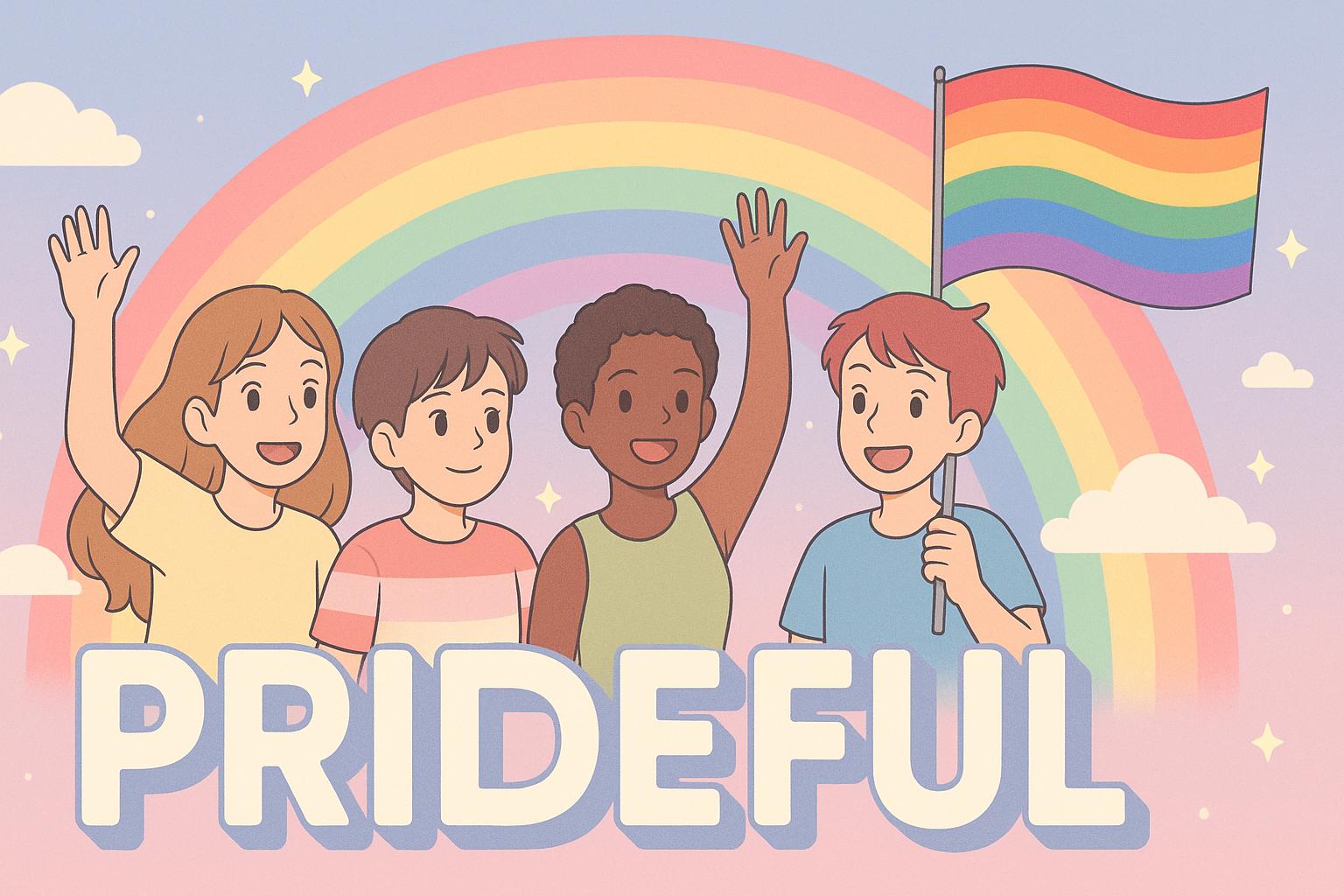 Discovery splash banner for Prideful Discord server