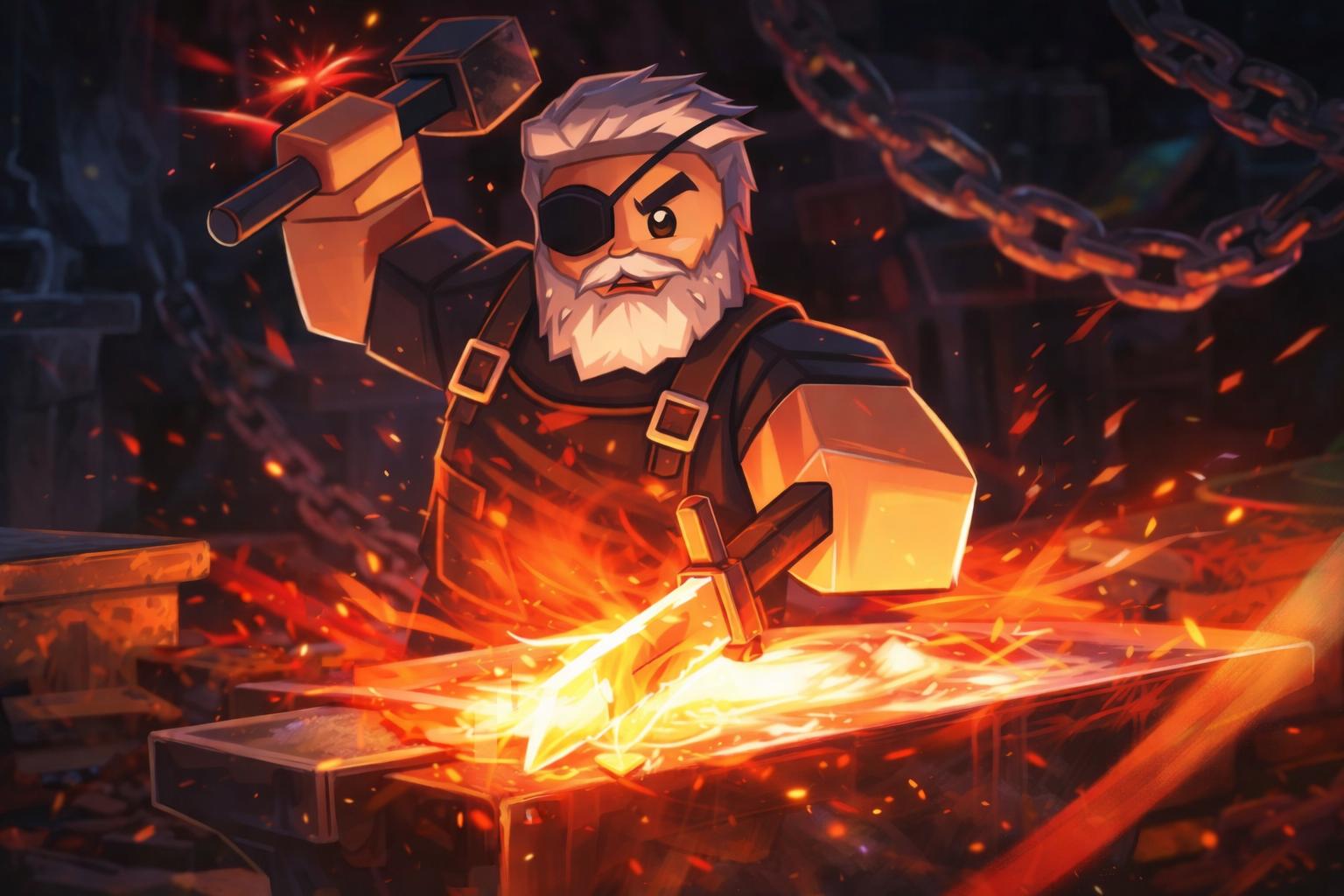 Discovery splash banner for The Forge France 🇫🇷 | Aides, Codes & Leaks Discord server