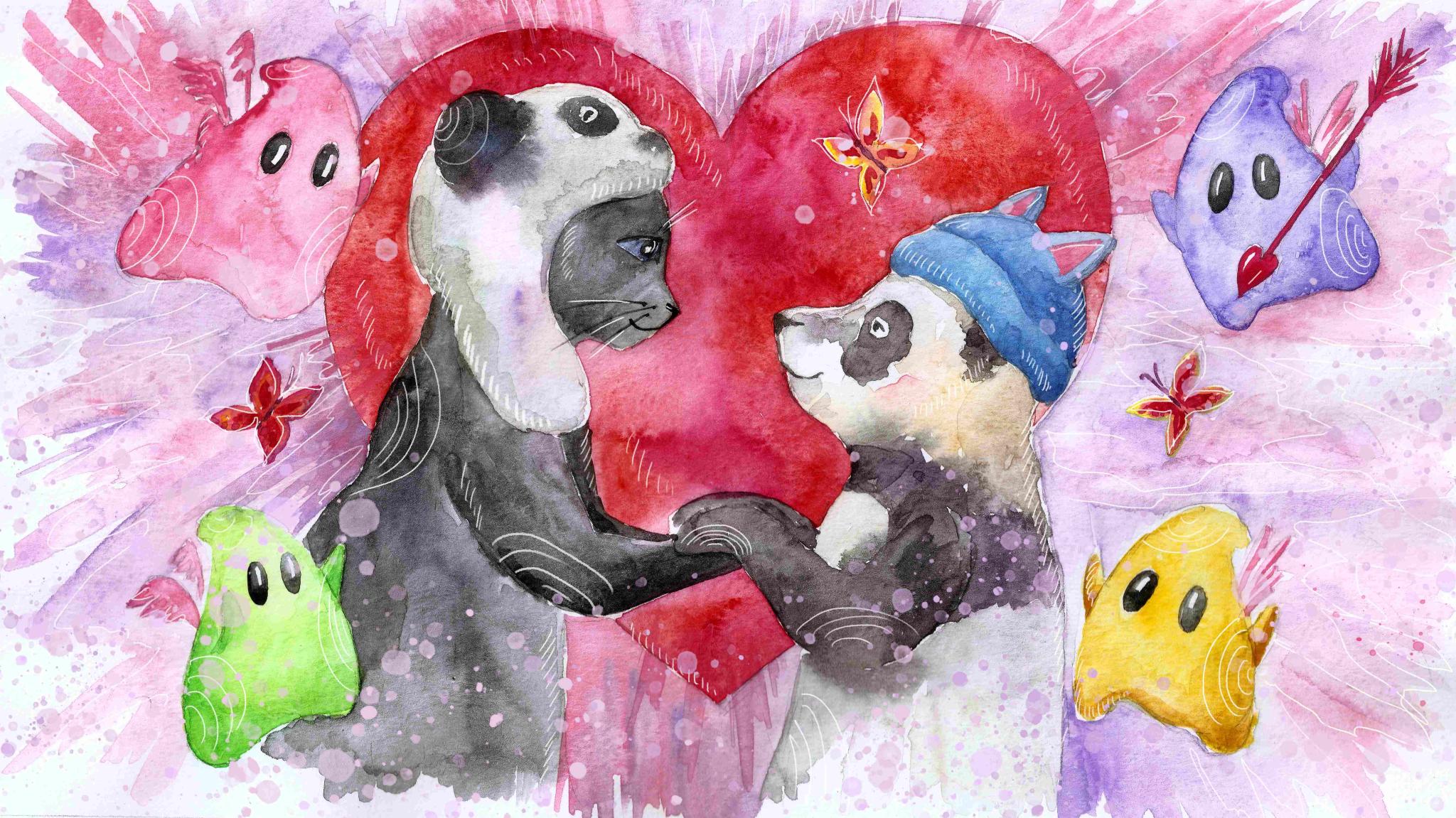 Discovery splash banner for The Luma Garden Discord server