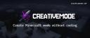 Discovery splash banner for CreativeMode Discord server