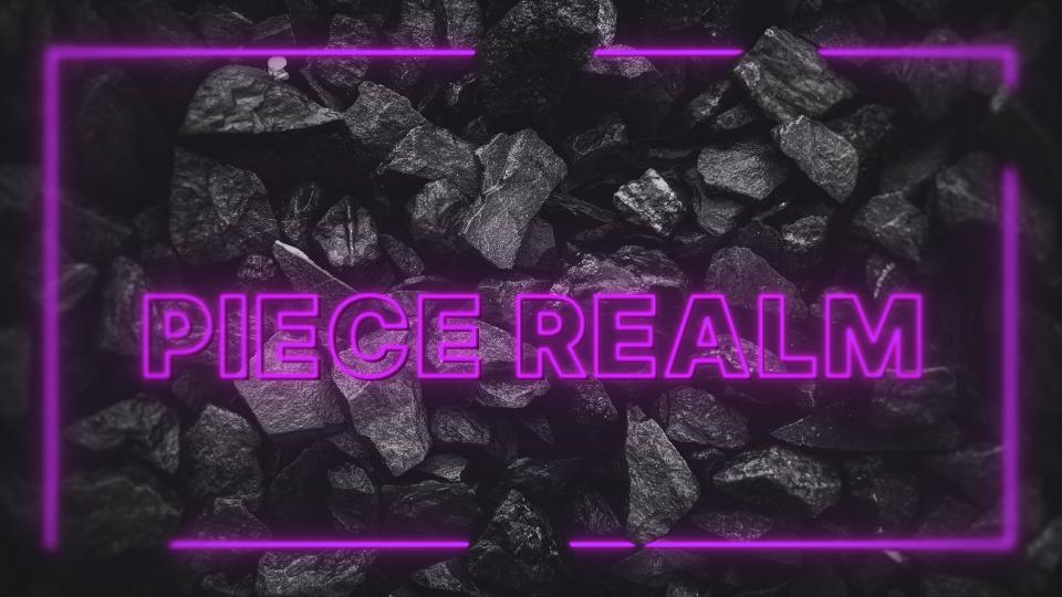 Discovery splash banner for PieceRealm // San Valentín Discord server