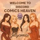 Discovery splash banner for 🍑｜Comics Heaven - Jellycomics Discord server