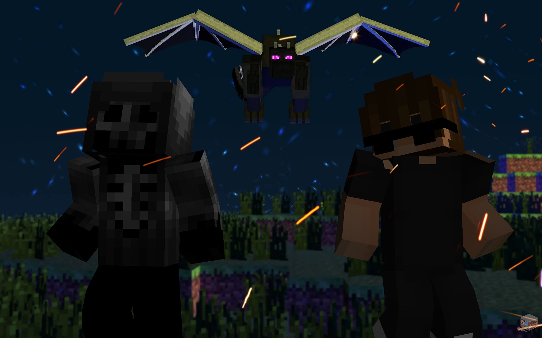 Discovery splash banner for ArcaneSMP Discord server
