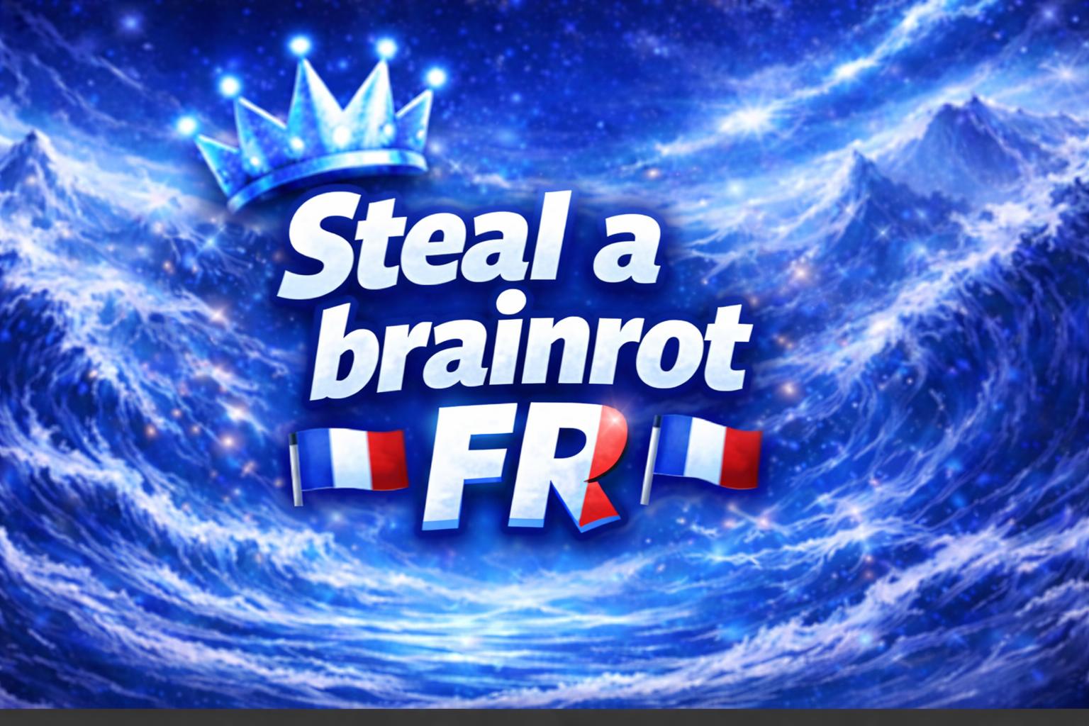 Discovery splash banner for Steal a Brainrot 🇫🇷 Discord server