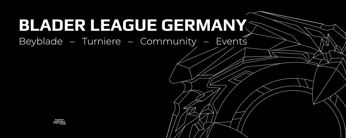 Discovery splash banner for Blader League Germany Discord server