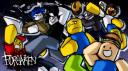 Discovery splash banner for Forsaken (Roblox) Discord server