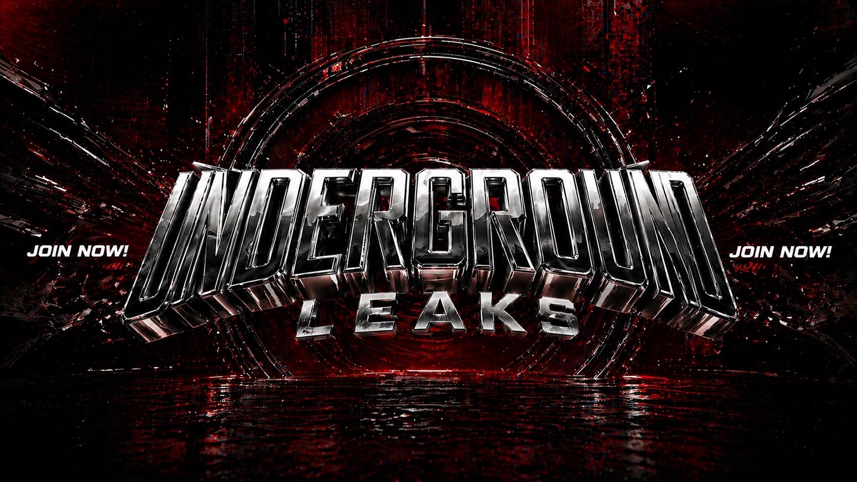 Discovery splash banner for Underground Leaks Discord server