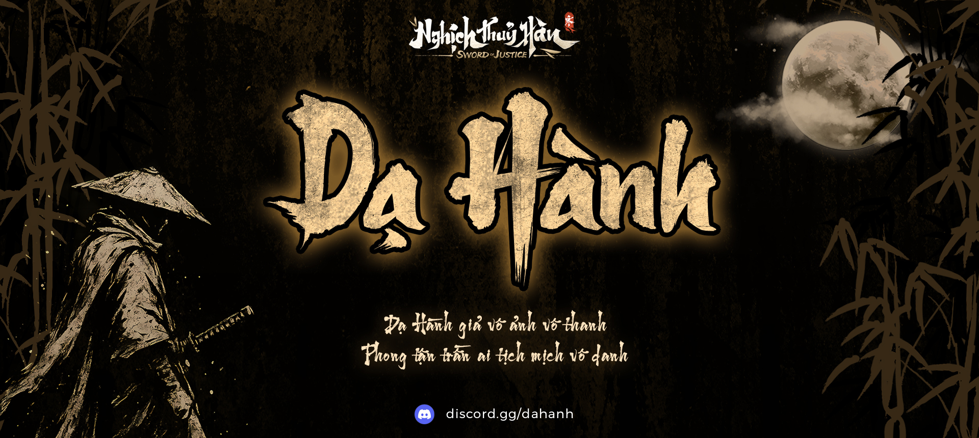 Discovery splash banner for Dạ Hành - Nghịch Thuỷ Hàn Discord server