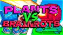 Discovery splash banner for Plants Vs Brainrots | Shop & Rewards! Discord server