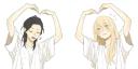 Discovery splash banner for ♡ yuri pilled server ♡ Discord server