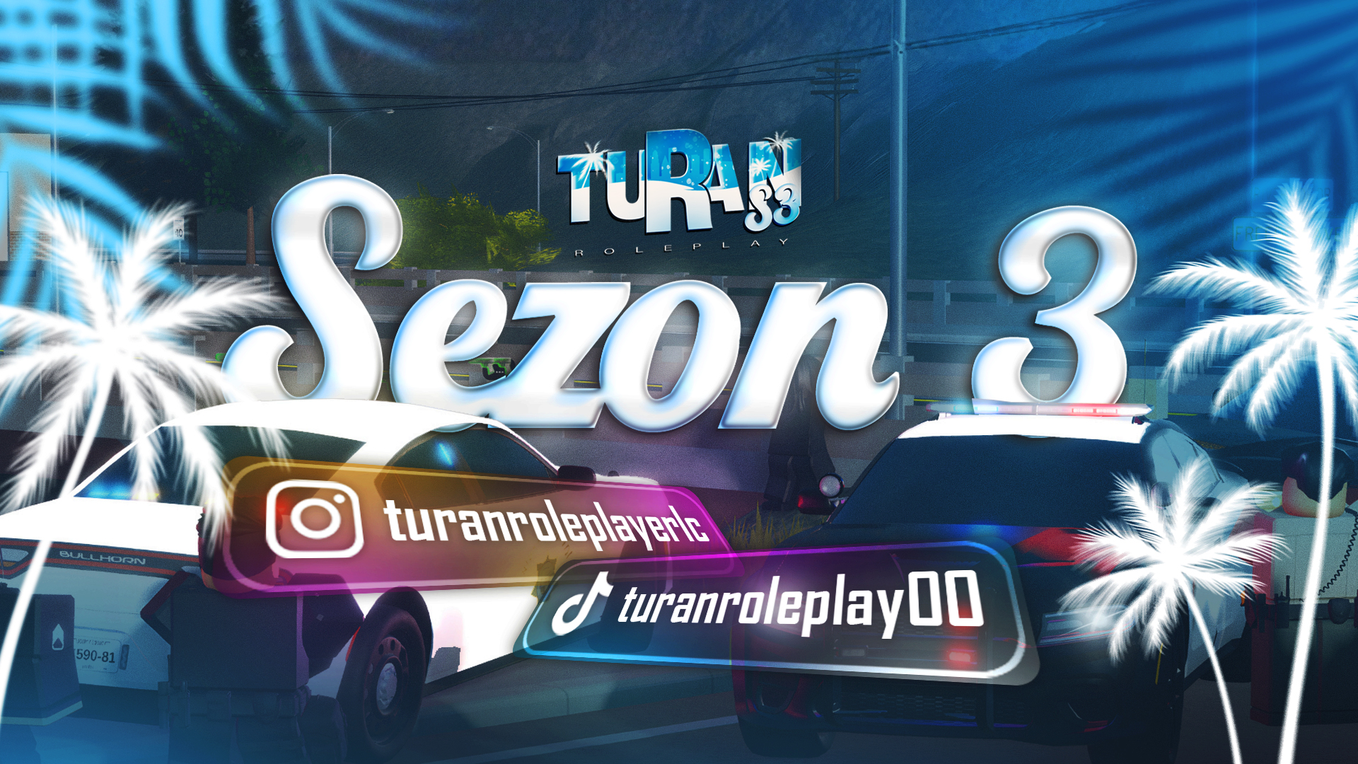 Discovery splash banner for Turan Roleplay - Sezon 3 Discord server