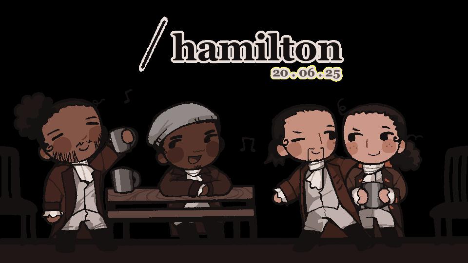 Discovery splash banner for HAMILTON ★ ENJOYERS Discord server
