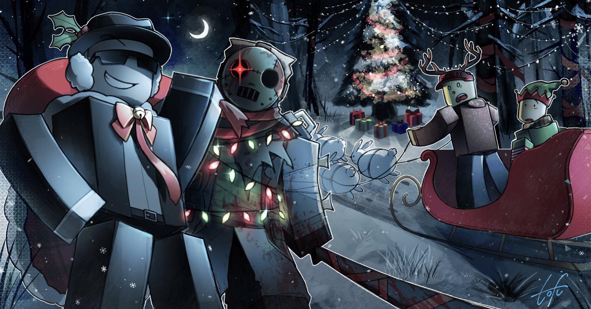 Discovery splash banner for Forsaken Community Discord server