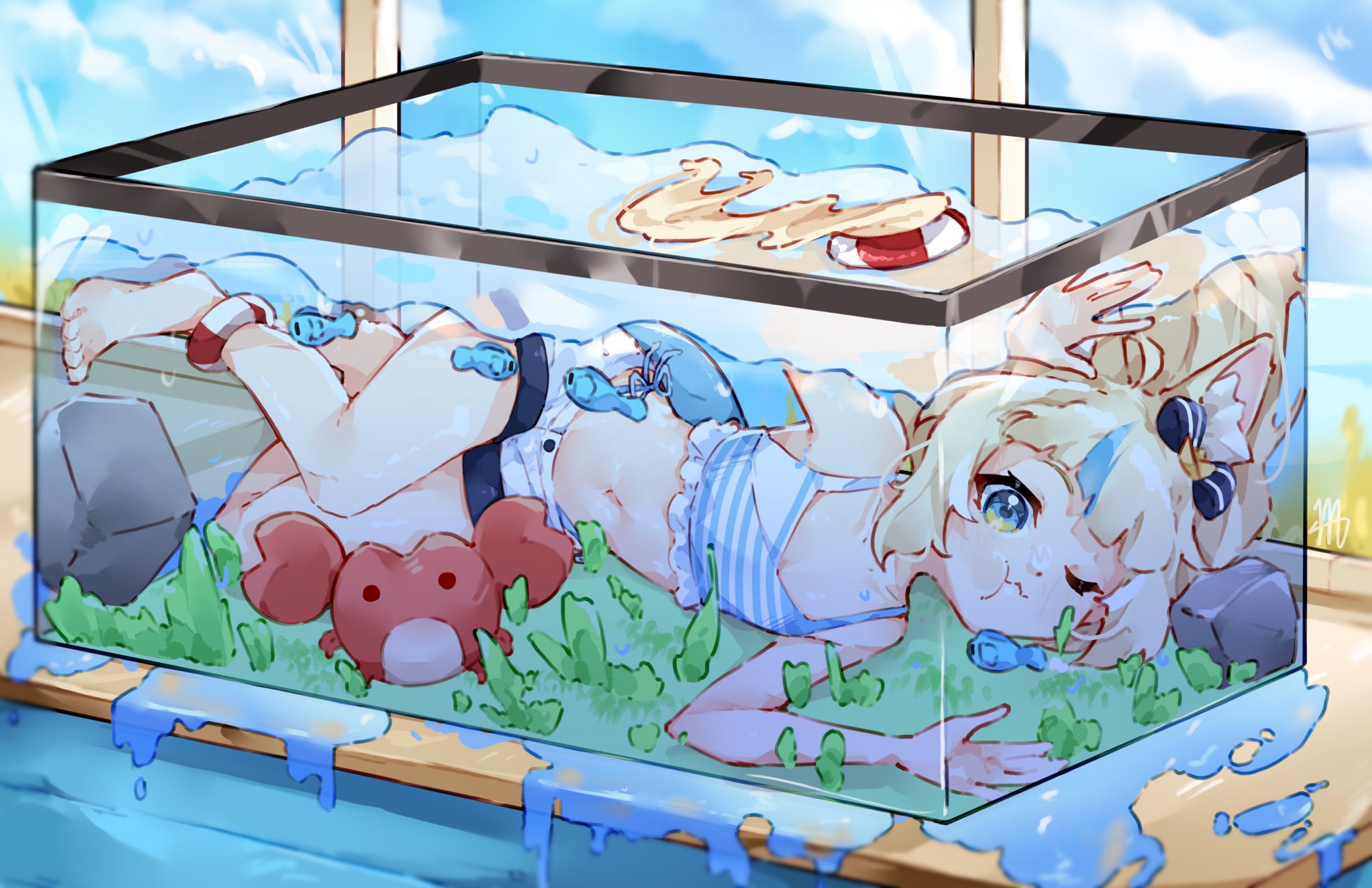 Discovery splash banner for saba fanclub Discord server